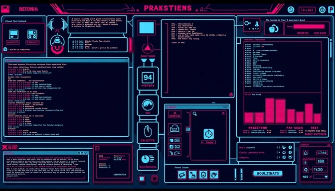 Uma Interface digital com design tecnologico